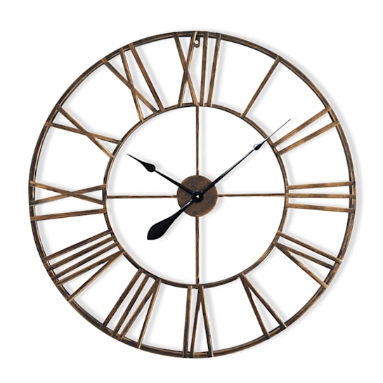 Cornice Per Orologio Da Parete MAGICLULU In Metallo Argento – Design Ultra-sottile E Minimalista, 30x30 Cm, Per Ricambi O Decorazioni