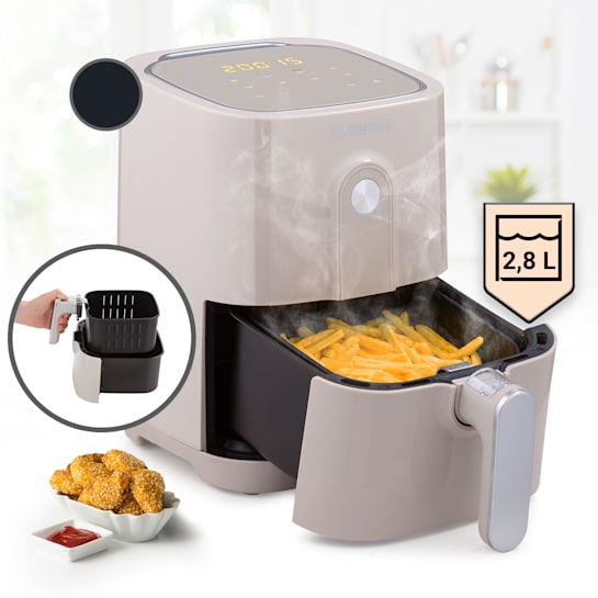CrispPro Air Fryer 1400 watts 2.8 litres 8 programmes 60