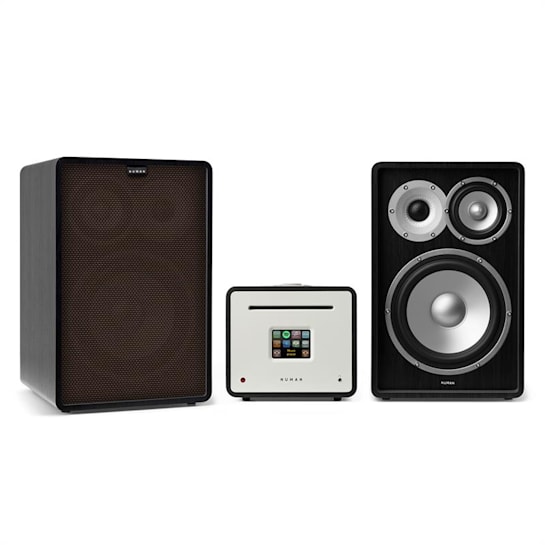 NUMAN Unison Retrospective 1978 MKII Edition Stereo Amplifier Boxes + Cover Black Black