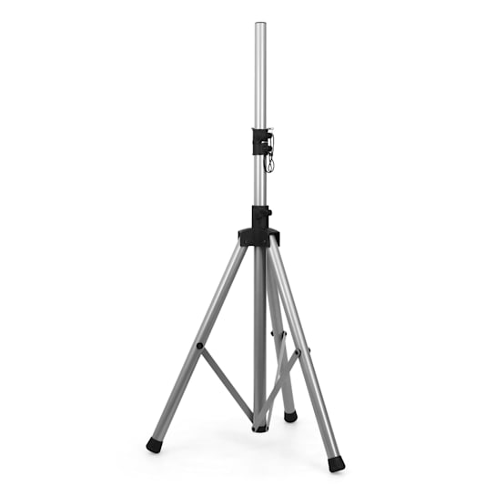 Tripod Speaker Stand for PA Speakers 25kg Load Silver