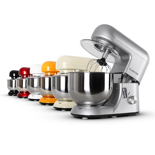 Klarstein Tk2-Mix8-S Bella Argentea Küchenmaschine 1200W 5 Liter 2021 Klarstein Tk2-Mix8-S Bella Argentea Küchenmaschine 1200W 5 Liter 2021
