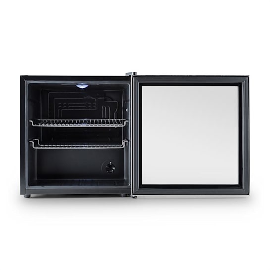 Beersafe L Kühlschrank 47Liter Klasse A+ Glastür Edelstahl