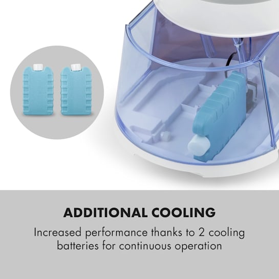 Klarstein Skyscraper Ice 4in1 Air Cooler 210 m³ / h 30 W Oscillation