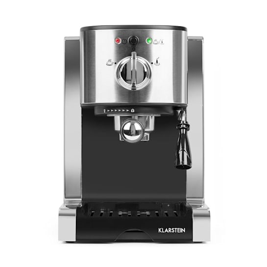 Klarstein Passionata 20 Espresso Machine 20 Bar Capuccino Milk Foam Silver