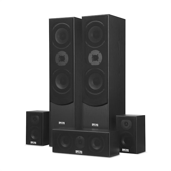 Surround Speaker Box Set Home Theatre 335W RMS Black