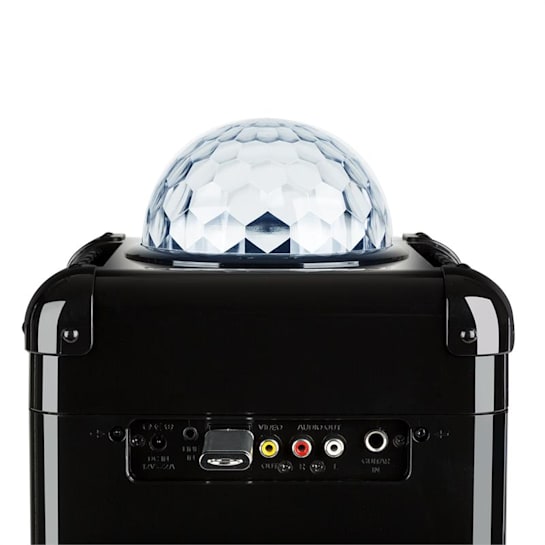 Rockstar LED Karaokeanlage CD-Player Bluetooth AUX 2 x 6 ...