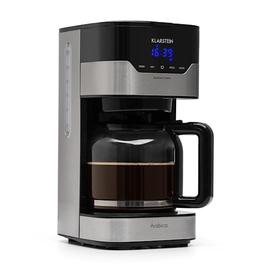 Klarstein Coffee Maker Arabica 900W EasyTouch Control Silver / Black