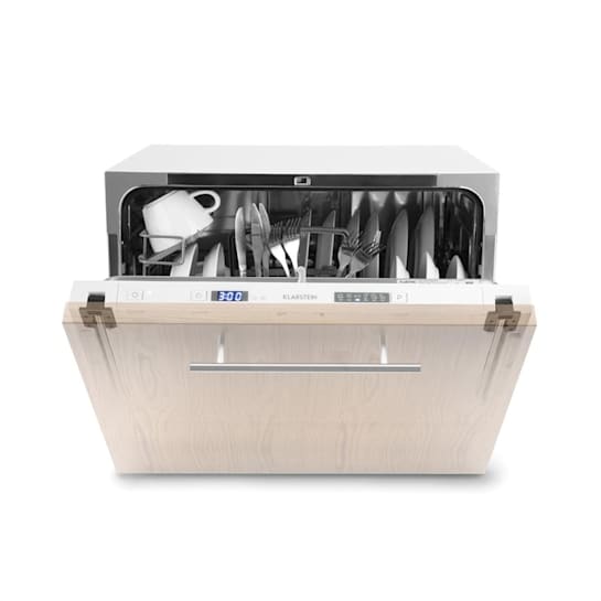 Klarstein Amazonia 8 Secret Builtin Dishwasher 6 Programmes White