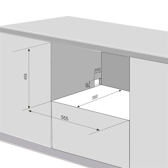 Klarstein Amazonia 8 Secret Builtin Dishwasher 6 Programmes White