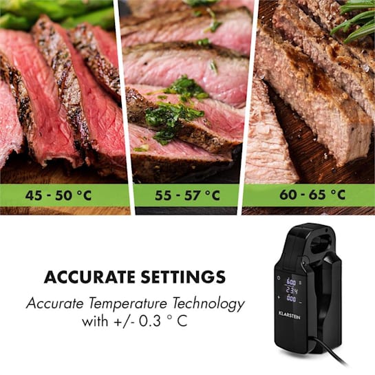 Quickstick Free Sous Vide Stick | Temperaturbereich: 0-95 °C