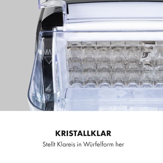 Kristall XL Eiswürfelmaschine | Klareis | Eiswürfelbereiter