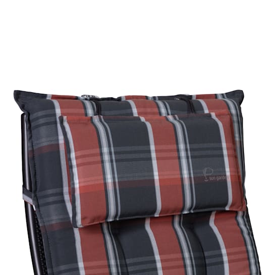 Sylt Polsterauflage Sesselauflage Gartenstuhl-Auflage Hochlehner