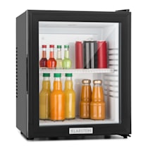 MKS-12 Minibar Mini-Kühlschrank, 24 L, 0 dB, Glastür 24_Ltr