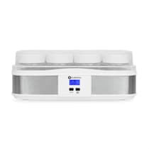 TZS First Austria Yaourtière Electrique 8 Pots, 190 ml, Ecran LCD, Réglage  de la Température, Minuteur et Fonction Auto-Stop, Blanc et Gris, 30 W :  : Cuisine et Maison