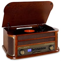 Belle Epoque1908 Minicadena con tocadiscos USB CD MP3 Bluetooth Reproductor  de CD/Bluetooth