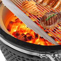Princesize Kamado-Grill Barbecue en céramique Barbecue fumoir BBQ