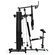 Klarfit Ultimate Gym 5000 Maquina Multifuncion Musculacion con Pesas para  Gimnasio en Casa, Barra de Dominadas Musculatura de Espalda, Banco Musculación  Multifuncional, Maquina Musculacion con Pesas : .es: Deportes y aire  libre