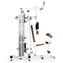 Klarfit Ultimate Gym 5000 Maquina Multifuncion Musculacion con Pesas para  Gimnasio en Casa, Barra de Dominadas Musculatura de Espalda, Banco Musculación  Multifuncional, Maquina Musculacion con Pesas : .es: Deportes y aire  libre