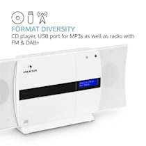 V-20 DAB Vertikal-Stereoanlage Micro-Stereoanlage