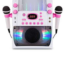 auna Kara Liquida Chaîne karaoke design CD USB MP3 Fontaine LED