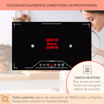 Placa de inducción de 3500w