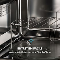 Micro-ondes encastrable (Black, 800 W) : : Cuisine et Maison