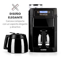 Klarstein Aromatica II Cafetera Molinillo de café integrado 1,25 L