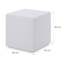 Cube Lumineux 30x30x30 - Mr.Bricolage