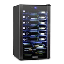 Vinomatica 36 Uno Cave à vin, Capacité 36 bouteilles, 95 litres, Températures : 4-18 °C, CEE G, Tableau de commande tactile, 6 clayettes  de présentation, Eclairage intérieur LED, Sur pied