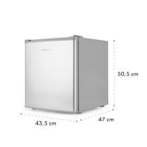 Secret Cool mini réfrigérateur minibar, Classe G, 13 litres, 45 cm de  hauteur, 2 étages, 22 dB, plage de refroidissement : 5 - 8 °C, sur pied