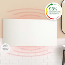 Klarstein Wonderwall Air Infinite, radiatore a infrarossi, 120x60cm, 720W,  parete, FB, bianco 120 x 60 cm / 720 watts