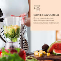 Luca Blender Multifonctionnel Batteur Hachoir Râpe de Cuisine