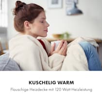 Klarstein Slanket, Heizdecke, 120 Watt