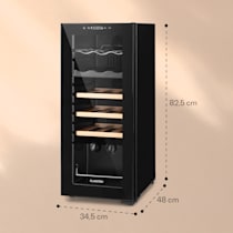 Bovella 18 Duo+ cave à vin réfrigérateur à boissons