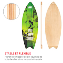 Rouleau en plastique pour planche d'équilibre Indoorboard plastique