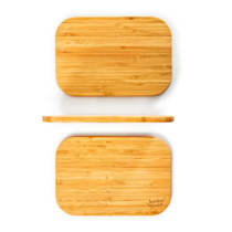 Set De 6 Planches À Découper En Bambou + Support Pour Le Petit