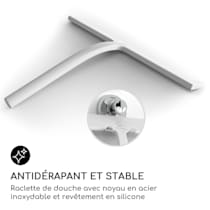 Blumfeldt - Raclette de douche / vitre pour salle de bain - 28 cm