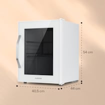 Beersafe XL Quartz Kühlschrank 60 Liter 4 Böden Panoramaglastür