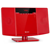 Berklee HiFi système stéréo chaîne stéréo audio, Bluetooth, Enceintes  stéréo : 2 x 10 watts, Lecteur CD, Affichage LED, Radio FM, Antenne FM, Lecture MP3, Port USB