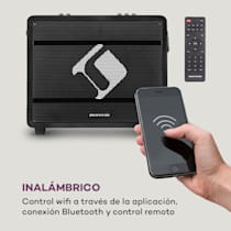 Microstar Sing Microcadena Karaoke Reproductor de CD Bluetooth Puerto USB  Mando a distancia