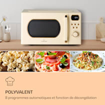 Avis Micro-ondes encastrable Victoria 20 - design rétro - 20L de Klarstein