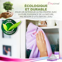 Professional Cleaning Cloths Chiffons de nettoyage Pack classique Chiffons  à poussière, Nettoyage universel, sans produits de nettoyage, microfibres, 60x40cm, écologique