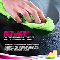 Professional Cleaning Cloths Chiffons de nettoyage Chiffons à poussière, Nettoyage universel, sans produits de nettoyage, microfibres, 40 x 40 cm, écologique