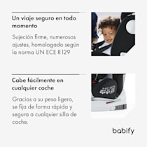 Silla de auto Onboard 360° giratoria Silla de auto para niños, 0-12 años, Sistema de fijación ISOFIX, Reposacabezas, Sistema de arnés de 5 puntos, Asa giratoria: gira 360°