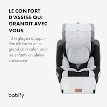 Swivel 360 Protect Siège auto pour enfant, 0-4 ans, Système de fixation  ISOFIX, appui-tête, Système de ceinture à 5 points, Axe pivotant : à  360°, testé & approuvé : UN ECE Reg. R44/04