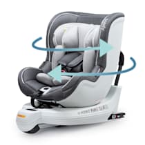 Swivel 360 Protect Auto-Kindersitz Autositz Kindersitz, 0-4 Jahren, ISOFIX-Befestigungssystem, Kopfstütze, 5-Punkt-Gurtsystem, Schwenkhebelgriff: um 360° drehbar