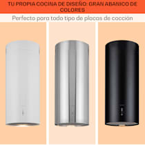 Campana extractora Victoria 60, 60 cm, rendimiento del aire de salida:  645 m³/h, barras, 3 niveles de potencia, 2 lámparas LED, 2 filtros de  grasa de aluminio