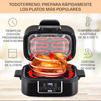 Klarstein AeroVital Cube Chef Cesta para fritura Acero inoxidable Accesorio para  Freidora de aire caliente