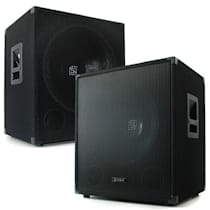 Skytec Paire d'Enceintes Sono Actives avec Subwoofer de 38cm et 2x