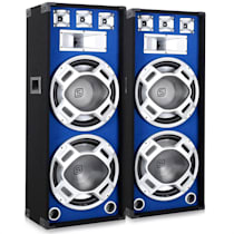 PW-2522 MKII Par de Colunas PA Passivas 15 Subwoofer 750W RMS 2 x 1500 Watt